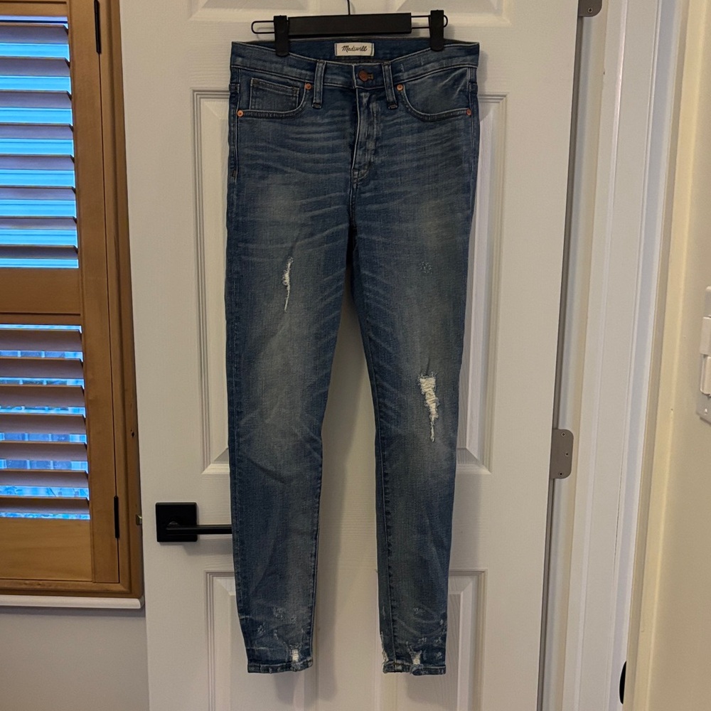 Madewell 9” High-Rise Skinny Jeans